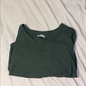 Hollister Waffle knit long sleeve